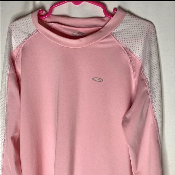 Champion Other - Champion Pink/White Girls Long Sleeve
